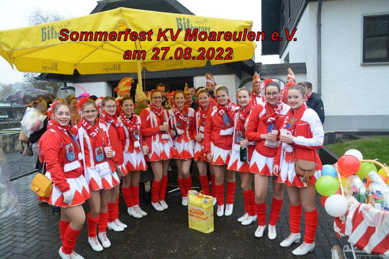 SOMMERFEST KV MOARUELEN GILLENFELD